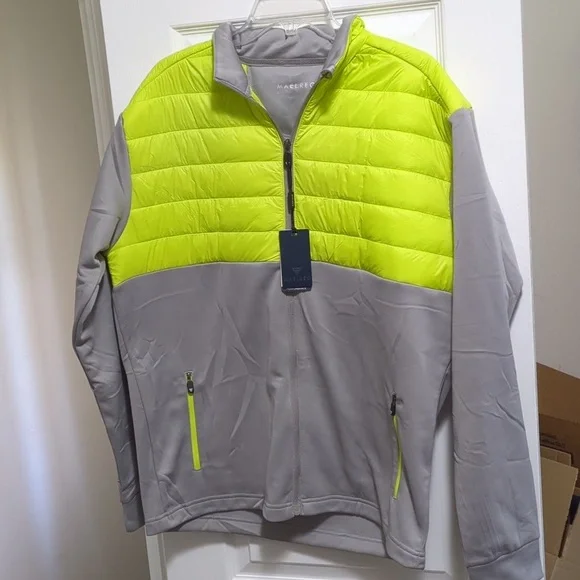 Maelreg Men's Full Zip Golf Jacket Size L - Picture 1 of 4